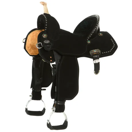 Josey-Mitchell Youth Lightning Lightspeed Barrel Saddle