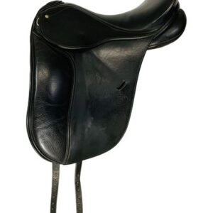 17 Inch Used JES Ride International Dressage Saddle