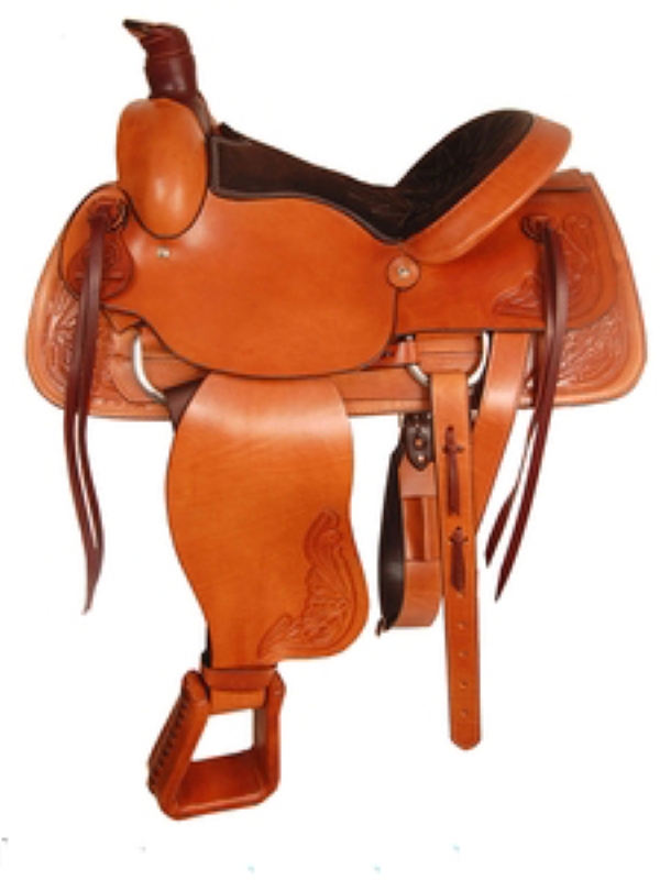 American Saddlery All Around Deluxe Roping Saddle 757